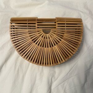 Cult Gaia inspired bamboo bag
